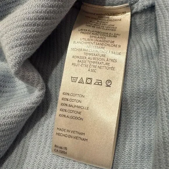 Free People We The Free Total Eclipse Tee - Ice Water, Medium (M) - Picture 6 of 7